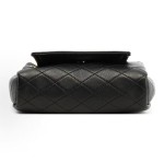 SAINT LAURENT YSL nolita Gold Logo diamond-patterned chain crossbody bag, single shoulder bag, mini for women, black